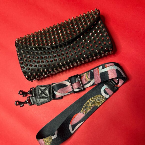 Curated Bag Kit – Studded 3AM Forever Clutch + Min & Mon Tiger Print Strap - Picture 1 of 12